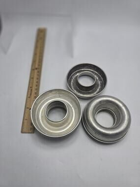 Mini Aluminum Vintage Cake Bundt Pan Pans 3 1/2"x 1"